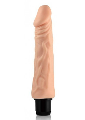Телесный вибратор-реалистик LOVETOY Real Feel 9 - 19,5 см.