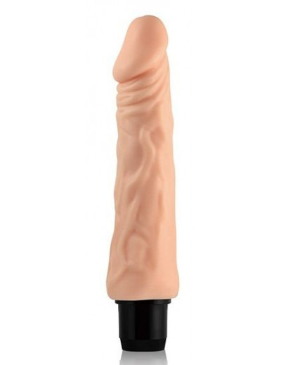 Телесный вибратор-реалистик LOVETOY Real Feel 9 - 19,5 см.