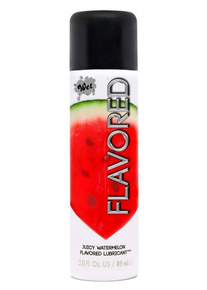 Лубрикант Wet Flavored Juicy Watermelon с ароматом арбуза - 89 мл.