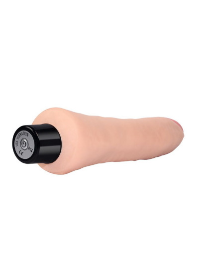 Реалистичный вибратор Real Softee - 22,8 см.