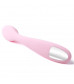 Нежно-розовый клиторальный вибратор Keri Pale Pink - 17 см.