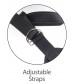 Кофейный страпон Strap-on Harness Cock - 15,2 см.