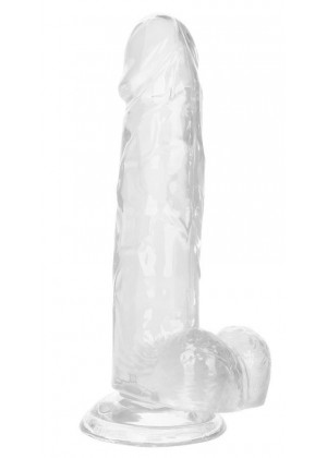 Прозрачный фаллоимитатор Size Queen 6  - 20,25 см.