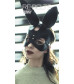 Маска с заячьими ушами Bunny Black