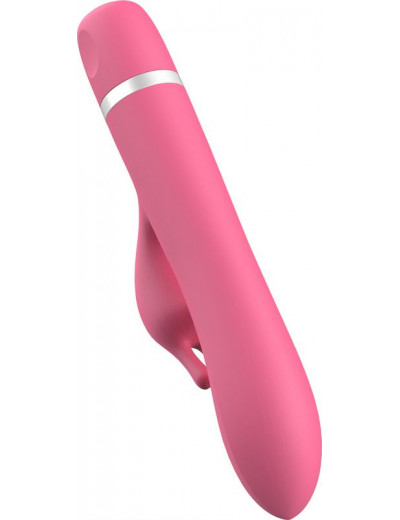Розовый вибратор-кролик Bwild Classic Bunny - 19,3 см.