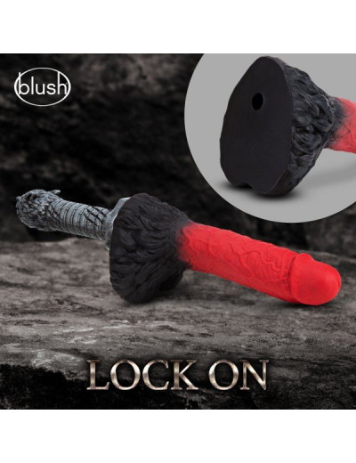 Реалистичный фаллоимитатор Lycan Lock On Werewolf Dildo - 26,7 см.