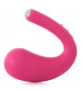Ярко-розовый вибратор Dua G-spot   Clitoral Wearable Vibrator - 17,8 см.