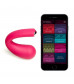 Ярко-розовый вибратор Dua G-spot   Clitoral Wearable Vibrator - 17,8 см.