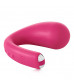 Ярко-розовый вибратор Dua G-spot   Clitoral Wearable Vibrator - 17,8 см.