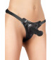 Чёрный страпон Delight Black - 12,7 см.