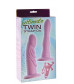 Женский страпон с 2 насадками-фаллосами ULTIMATE TWIN STRAP-ON - 17,8 см.