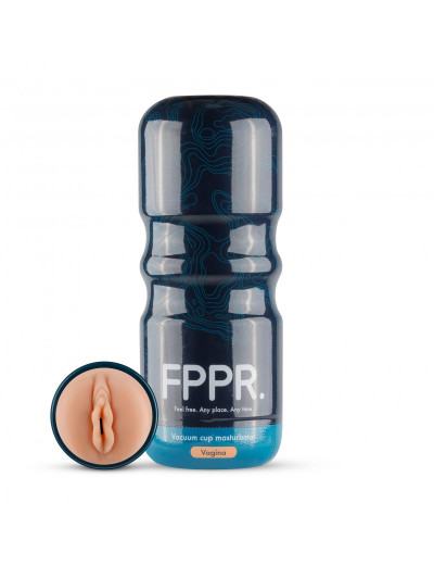 Кофейный мастурбатор-вагина FPPR. Vagina