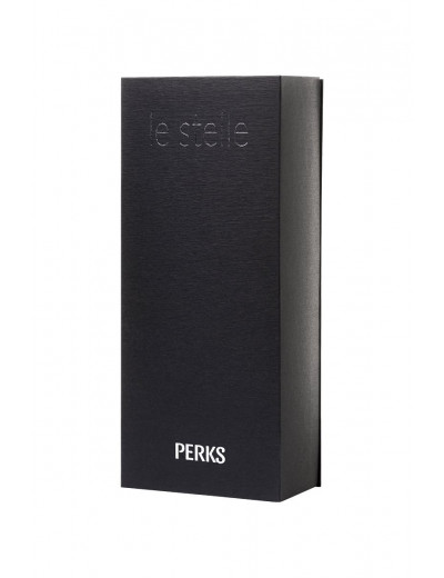 Нереалистичный вибратор Le Stelle PERKS SERIES EX-4 с 2 сменными насадками