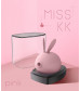 Розовый вакуумный стимулятор клитора Miss KK