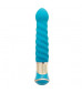 Голубой вибратор-ротатор ECSTASY Deluxe Charismatic Vibe - 21 см.