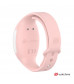 Розовое виброяйцо с нежно-розовым пультом-часами Wearwatch Egg Wireless Watchme