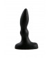 Черный анальный стимулятор Beginners p-spot massager - 11 см.