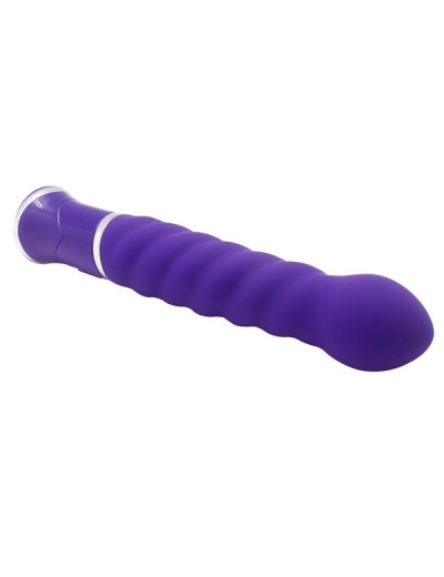Фиолетовый спиралевидный вибратор ECSTASY Charismatic Vibe - 20,7 см.