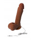 Ротатор-мулат TOYFA RealStick Elite Mulatto - 21 см.