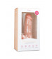 Телесный фаллоимитатор Realistic Dildo - 17,5 см.
