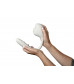 Серый вакуумный стимулятор с отростком Ose 2 Premium Robotic Massager