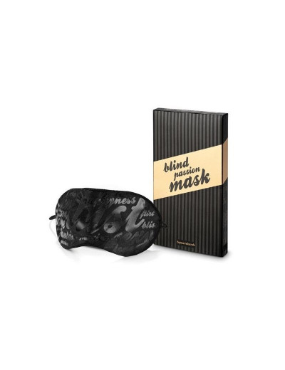 Черная маска на глаза BLIND PASSION MASK