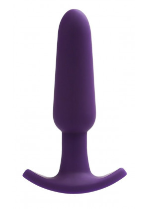Фиолетовая анальная вибровтулка VeDO Frisky Bunny - 12,8 см.