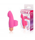 Розовый клиторальный стимулятор Cosmo