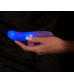Фиолетовый мини-вибратор Flashing Mini Vibe - 15,2 см.