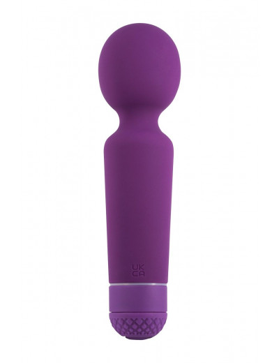 Фиолетовый wand-вибратор - 15,2 см.