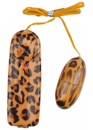 Леопардовое виброяйцо Leopard Print Love Egg