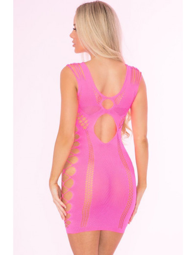 Бесшовное платье Full Of Shred Sheer Mini Dress