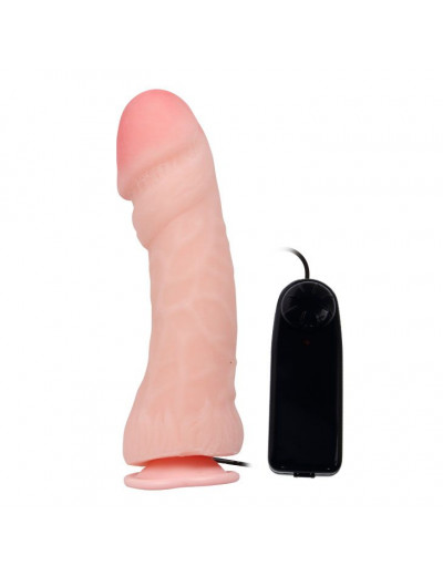 Вибратор с присоской The Big Penis - 26,5 см.