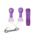 Фиолетовые вакуумные помпы для сосков с вибрацией