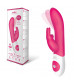 Розовый вибратор The Come Hither Rabbit XL с  манящим  эффектом