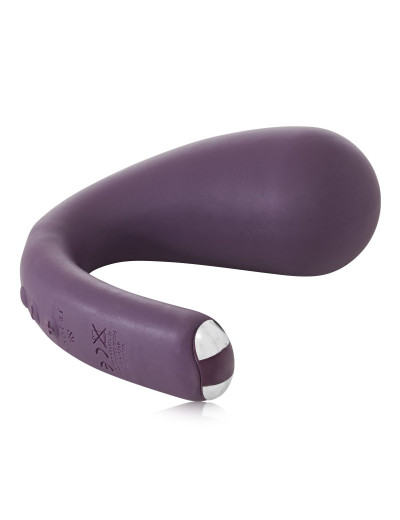 Фиолетовый вибратор Dua G-spot   Clitoral Wearable Vibrator - 17,8 см.