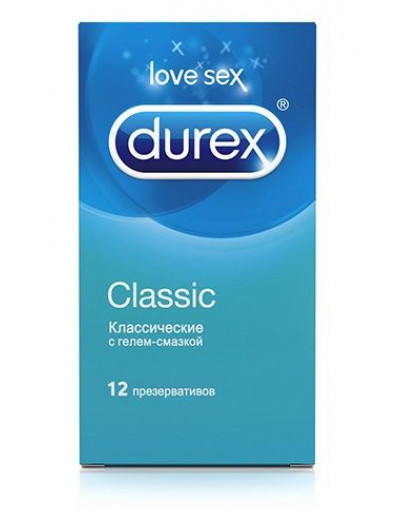 Классические презервативы Durex Classic - 12 шт.