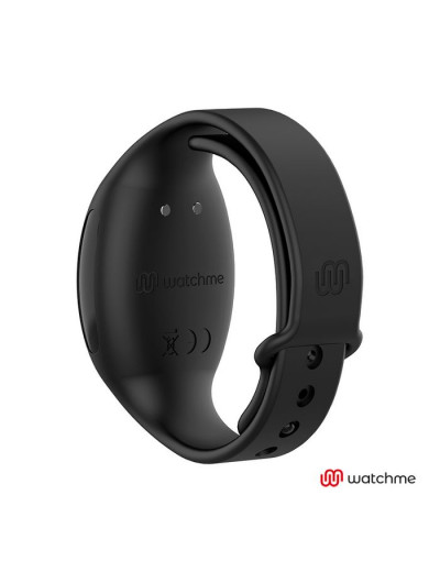 Черный вибратор-кролик с пультом-часами Anne s Desire Rabbit Vibe Wireless Watchme - 20,5 см.