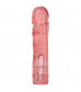Розовая фаллическая насадка Vac-U-Lock 8  Crystal Jellies Dong - 20,3 см.