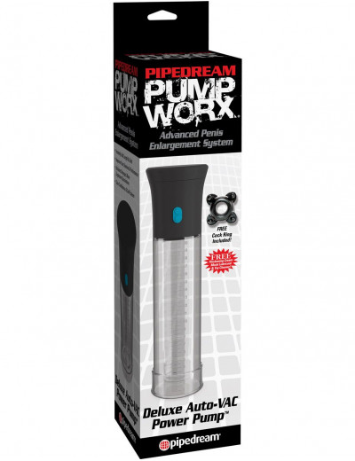 Вакуумная помпа с автоматическим насосом Deluxe Auto-Vac Pump - 20,2 см.