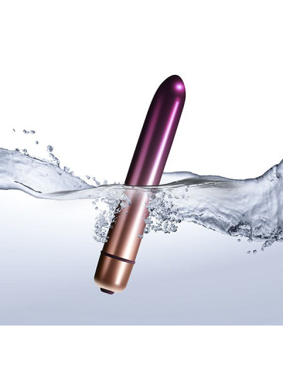 Фиолетовый мини-вибратор Climaximum Sapora - 13,5 см.