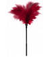 Пластиковая метелочка с красными пёрышками Small Feather Tickler - 32 см.