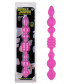Розовый анальный стимулятор Lovely Juicer Double Ended Butt Plug - 25,4 см.