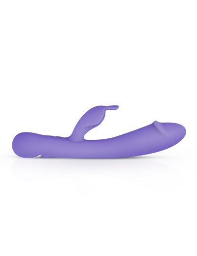 Фиолетовый вибратор-кролик Trix Rabbit Vibrator - 22,5 см.