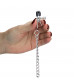 Зажимы на соски и половые губы с розовыми кисточками Nipple Clit Tassel Clamp With Chain