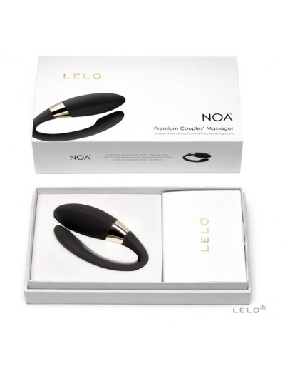 Вибромассажер Noa черного цвета (LELO)