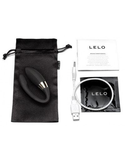 Вибромассажер Noa черного цвета (LELO)