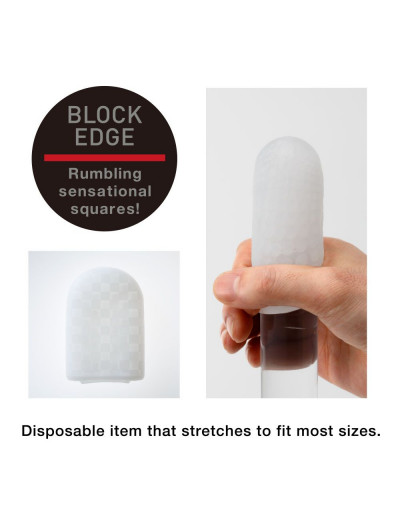Карманный мастурбатор BLOCK EDGE