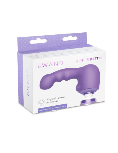 Утяжеленная насадка RIPPLE VIOLET для массажера Le Wand