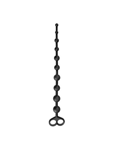 Анальные бусы из силикона Boyfriend Beads - 33,6 см.